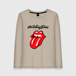 Женский лонгслив Rolling Stones - logo