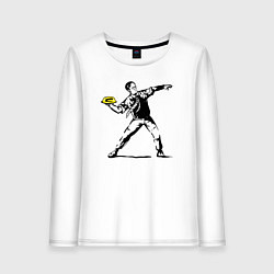 Женский лонгслив Дуайт Шрут и желе