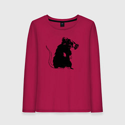 Женский лонгслив Gas rat