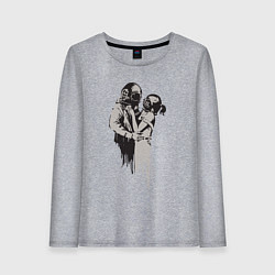 Женский лонгслив Подводная любовь