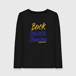 Женский лонгслив Golden State back to back