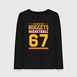 Женский лонгслив Nuggets 67
