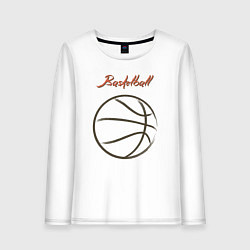 Женский лонгслив Basketball vibe