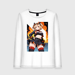 Женский лонгслив Burnice White Zenless Zone Zero