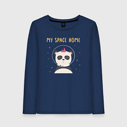 Женский лонгслив Мой космический дом