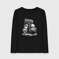 Женский лонгслив Гордость рабочего класса