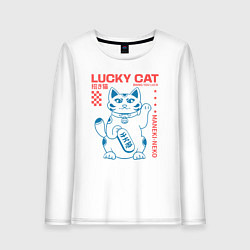 Женский лонгслив Maneki neko