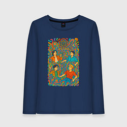 Женский лонгслив Astro психоделика