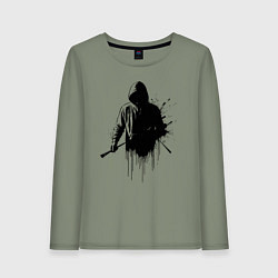 Женский лонгслив Художник граффити