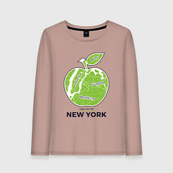 Женский лонгслив Сity of New York