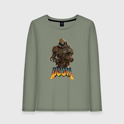 Женский лонгслив Doom палач рока
