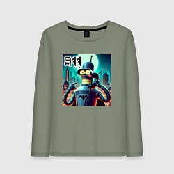 Женский лонгслив Бендермен оператор службы спасения