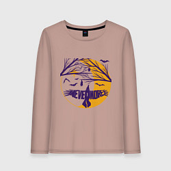 Женский лонгслив Полёт в Невермор