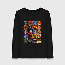 Женский лонгслив Ария - обложки