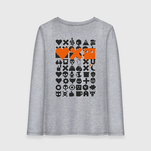 Женский лонгслив Love Death and Robots двухсторонний / Меланж – фото 2