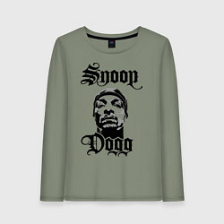 Женский лонгслив Snoop Dogg Face