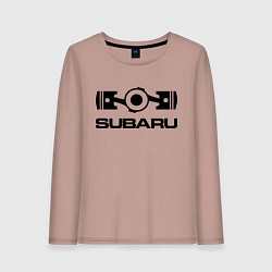 Женский лонгслив Subaru