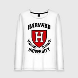 Женский лонгслив Harvard University