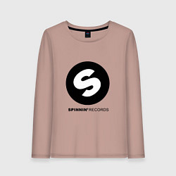 Женский лонгслив Spinnin records