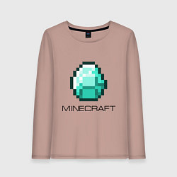 Женский лонгслив Minecraft Diamond