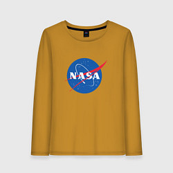 Женский лонгслив NASA: Logo