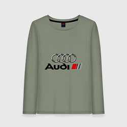 Женский лонгслив Audi