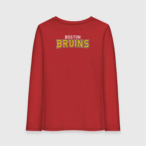 Женский лонгслив Boston Bruins / Красный – фото 2