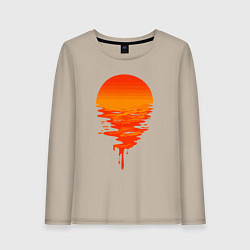 Женский лонгслив Sunset