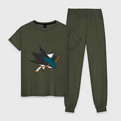 Женская пижама San Jose Sharks