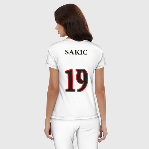 Женская пижама Colorado Avelanche: Sakic / Белый – фото 4