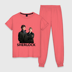 Женская пижама Sherlock