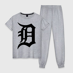 Женская пижама Detroit Tigers