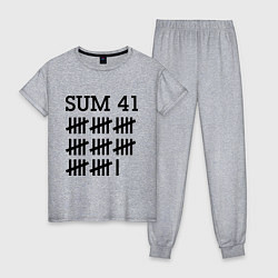 Женская пижама Sum 41: Days
