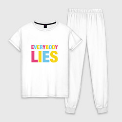 Женская пижама Everybody Lies