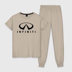 Женская пижама Infiniti logo