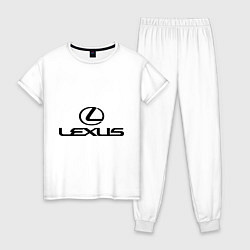 Женская пижама Lexus logo