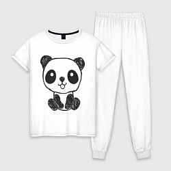 Женская пижама Малыш панда