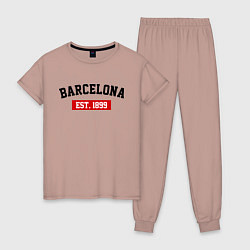 Женская пижама FC Barcelona Est. 1899