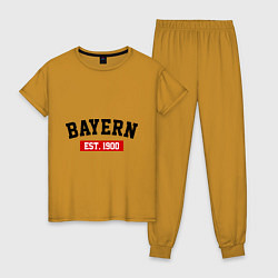 Женская пижама FC Bayern Est. 1900