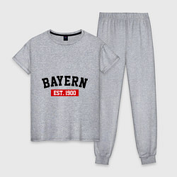 Женская пижама FC Bayern Est. 1900