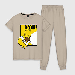 Женская пижама Homer D'OH!