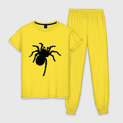 Женская пижама Черный паук
