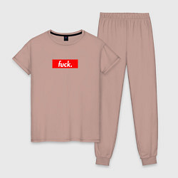 Женская пижама Fuck Supreme