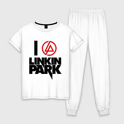 Женская пижама I love Linkin Park