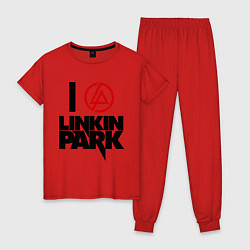 Женская пижама I love Linkin Park