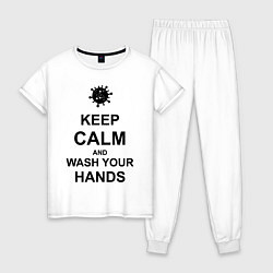 Женская пижама Keep Calm & Wash Hands