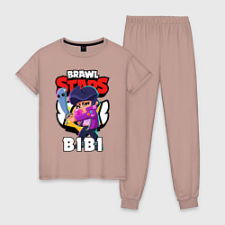 Женская пижама BRAWL STARS BIBI