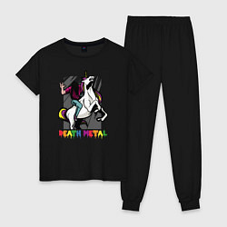 Женская пижама Death Metal Unicorn