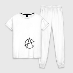 Женская пижама Я анархист