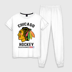 Женская пижама CHICAGO BLACKHAWKS NHL